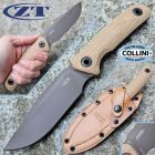 Zero Tolerance - 0004 Fixed Knife - Dark Bronze Cerakote CPM-CruWear &