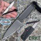 CRKT - HangTi Fixed Knife - Monolitico Ultracompatto in Titanio - 7066