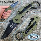 FOX Knives Fox - Dart Tanto Karambit by Doug Marcaida - Black Idroglider N690Co &