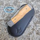 FOX Knives Fox - Gunstock Barlow SlipJoint knife - Satin M390, Titanio & Legno di