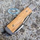 FOX Knives Fox - Gunstock Barlow SlipJoint knife - Satin M390, Titanio & Legno di