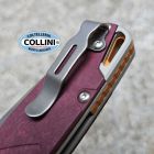 Benchmade - Bugout - Alluminio 6061-T6, Redstone Richlite & Stonewashe