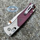 Benchmade - Bugout - Alluminio 6061-T6, Redstone Richlite & Stonewashe