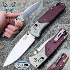 Benchmade - Bugout - Alluminio 6061-T6, Redstone Richlite & Stonewashe