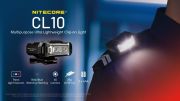 Nitecore - CL10 - Luce Multiuso Ultraleggera con Clip - 2x AA - 45 lum
