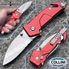 Extrema Ratio ExtremaRatio - T911 Rescue - Stone Washed N690Co & Red Anticorodal - c
