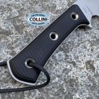 TRC Knives - Apocalypse Knife - Stonewashed Elmax & Double Black Canva