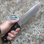 TRC Knives - Apocalypse Knife - Stonewashed Elmax & Double Black Canva