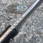 TRC Knives - Apocalypse Knife - Stonewashed Elmax & Double Black Canva