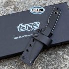 TRC Knives - Urban Tactical Knife - Satin Elmax & Black G10 - coltello