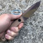 TRC Knives - Urban Tactical Knife - Apocalyptic Elmax & Natural Canvas