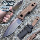 TRC Knives - Urban Tactical Knife - Apocalyptic Elmax & Natural Canvas