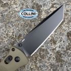 Benchmade - Bailout Knife - Black Cerakote CPM-S30V & Ranger Green Gri