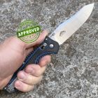 Benchmade - Contego Special Edition - Satin M390 & Blue G10 - COLLEZIO
