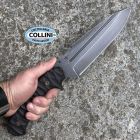 WanderTactical Wander Tactical - Smilodon knife custom edition - D2 - Raw Finish - Bl