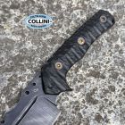 WanderTactical Wander Tactical - Uro Saw Custom Edition Knife - D2 Acid Raw & Black M