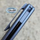 We Knife WeKnife - Sylox - Dual Tone M390 & Blue Titanium with Shredded Carbon