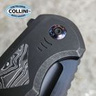 We Knife WeKnife - Sylox - Black Brushed M390 & Black Titanium with Aluminum Fo