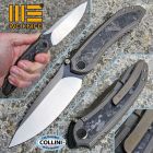 We Knife WeKnife - Winsome - Dual Tone M390 & Bronze Titanium with Marble Carbo