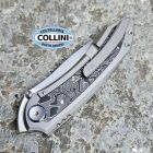 We Knife WeKnife - Winsome - Hand Rubbed Satin M390 & Titanium with Aluminum Fo
