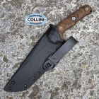 WanderTactical Wander Tactical - Bad Medicine Knife - Stone Edge & Brown Micarta - co