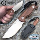 Civivi - Timberhawk Knife - Satin 14C28N & Guibourtia Wood - C23094-4