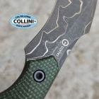 Civivi - Vaquita II Neck Knife - Damascus & Green Micarta - C047C-DS2