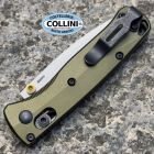 Benchmade - Mini Bugout - Crushed Silver Cerakote CPM-S90V & Woodland
