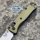 Benchmade - Mini Bugout - Crushed Silver Cerakote CPM-S90V & Woodland