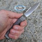 FOX Knives Fox - Gunstock Barlow SlipJoint knife - Satin M390, Titanio & Bison Mi