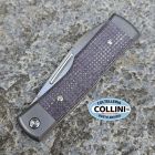 FOX Knives Fox - Gunstock Barlow SlipJoint knife - Satin M390, Titanio & Bison Mi