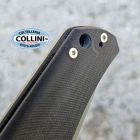 Lion Steel Lionsteel - Q4TTRO Knife - Satin CPM-MagnaCut & Black G10 with Grey Ti