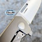 Lion Steel Lionsteel - Q4TTRO Knife - Satin CPM-MagnaCut & Burlap Micarta with Gr