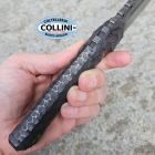 WanderTactical Wander Tactical - Uro Primitive Custom Edition Knife - D2 Raw & Black