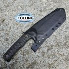 WanderTactical Wander Tactical - Uro Primitive Custom Edition Knife - D2 Raw & Black