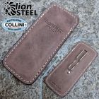 Lion Steel Lionsteel - Fodero in Vera Pelle - porto verticale con clip per modell