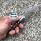 Laguiole en Aubrac - Morta - Coltello artigianale in legno fossile con