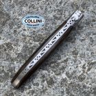 Laguiole en Aubrac - Morta - Coltello artigianale in legno fossile con