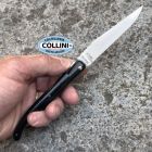 Laguiole en Aubrac - Tour Eiffel – coltello artigiale in ebano con mol