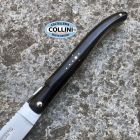 Laguiole en Aubrac - Tour Eiffel – coltello artigiale in ebano con mol