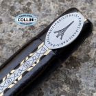 Laguiole en Aubrac - Tour Eiffel – coltello artigiale in ebano con mol