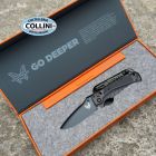 Benchmade - Mini Adira Dark Water - Blue Titanium CPM-MagnaCut & Tempe