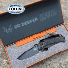 Benchmade - Adira Dark Water - Blue Titanium CPM-MagnaCut & Tempest Gr