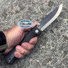 Witharmour - WoodlandsF-BG Knife - Dual Tone VG-10 & Black Micarta + R