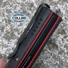 Witharmour - WoodlandsF-BG Knife - Dual Tone VG-10 & Black Micarta + R