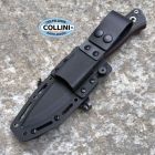 Witharmour - Mercenary-BK Knife - Matte Black Ti 12C27 & Black Micarta