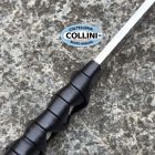 Mcusta - Fixed Damascus Integral Tanto - SPG2/R-2 Laminato & Pelle di