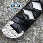 Mcusta - Fixed Damascus Integral Tanto - SPG2/R-2 Laminato & Pelle di