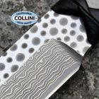 Mcusta - Fixed Damascus Integral Tanto - SPG2/R-2 Laminato & Pelle di