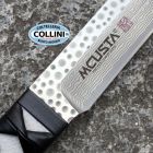 Mcusta - Fixed Damascus Integral Tanto - SPG2/R-2 Laminato & Pelle di